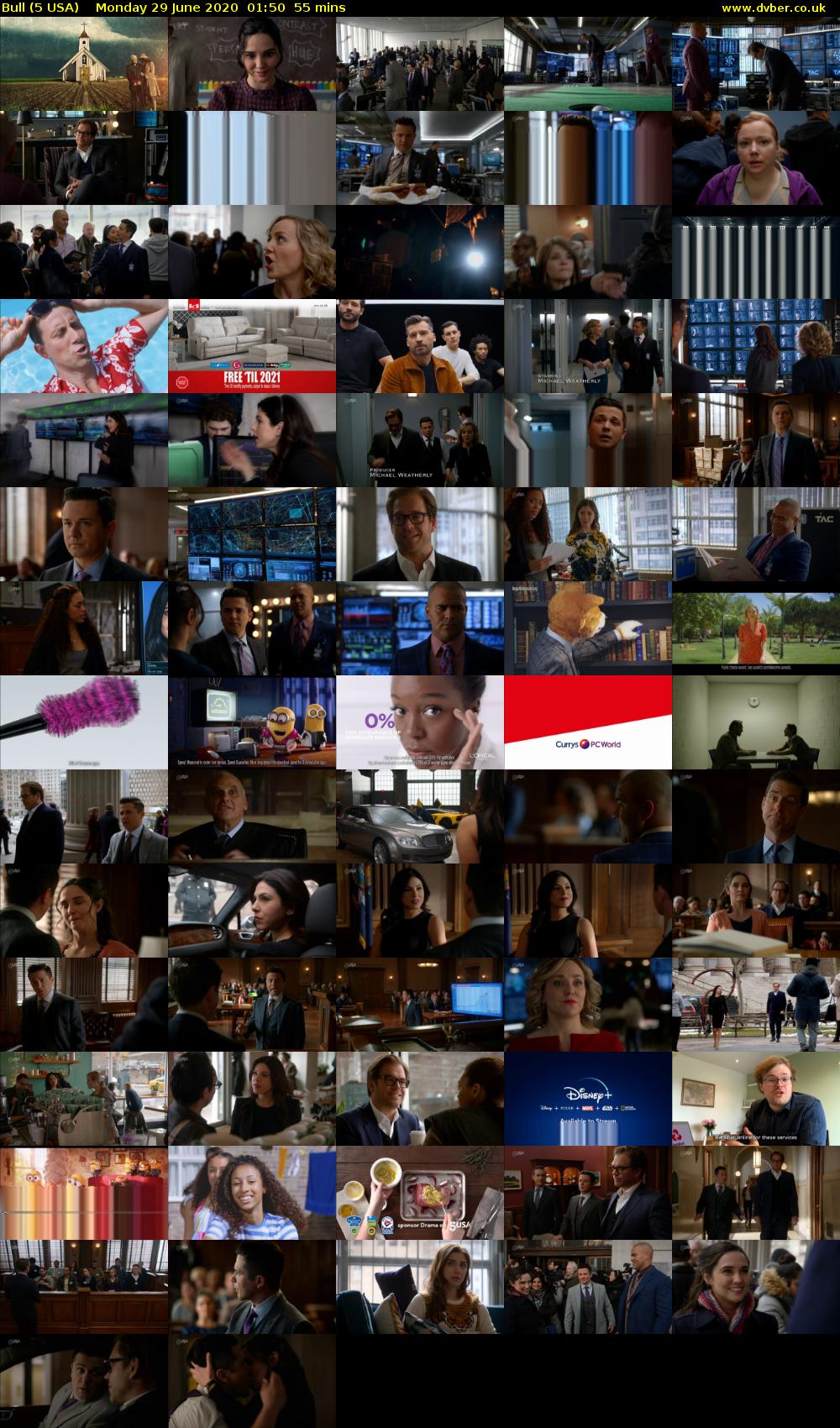 Bull (5 USA) Monday 29 June 2020 01:50 - 02:45