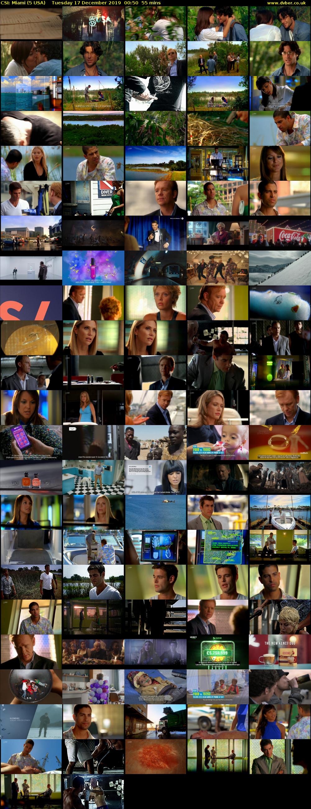 CSI: Miami (5 USA) Tuesday 17 December 2019 00:50 - 01:45