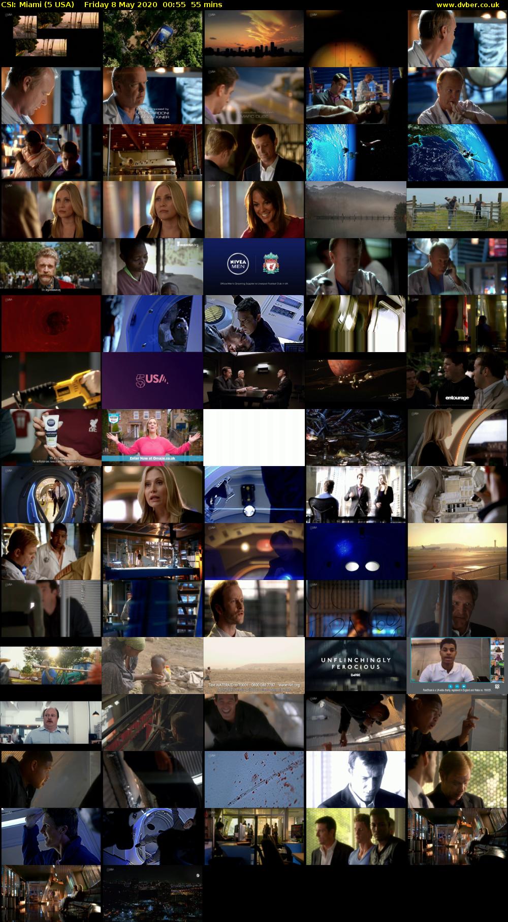 CSI: Miami (5 USA) Friday 8 May 2020 00:55 - 01:50