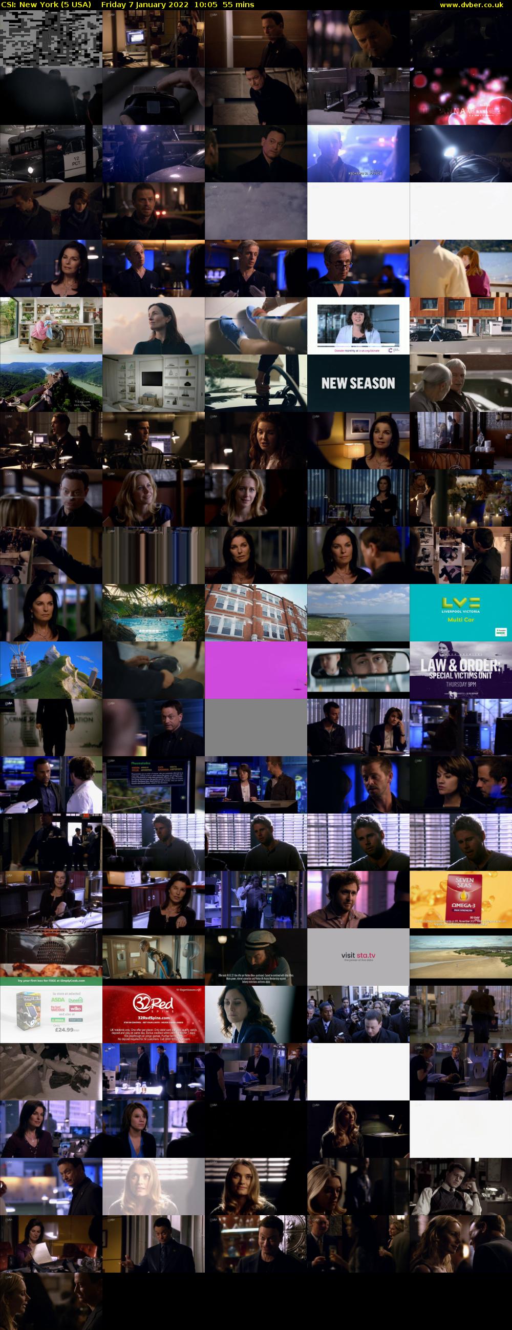 CSI: New York (5 USA) Friday 7 January 2022 10:05 - 11:00