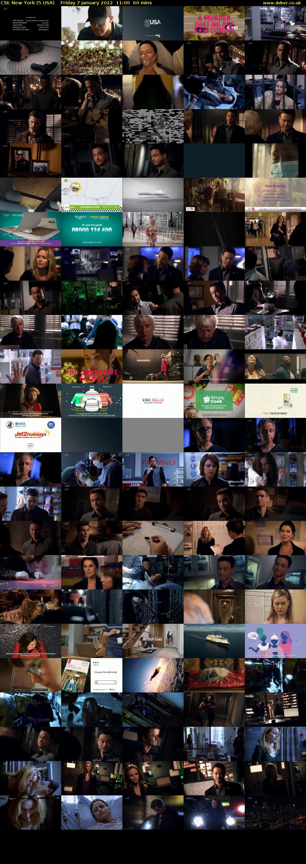 CSI: New York (5 USA) Friday 7 January 2022 11:00 - 12:00