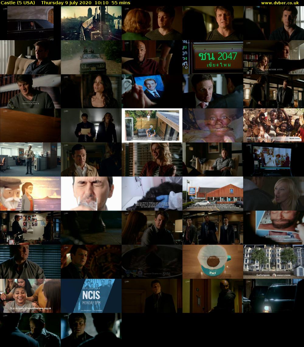 Castle (5 USA) Thursday 9 July 2020 10:10 - 11:05