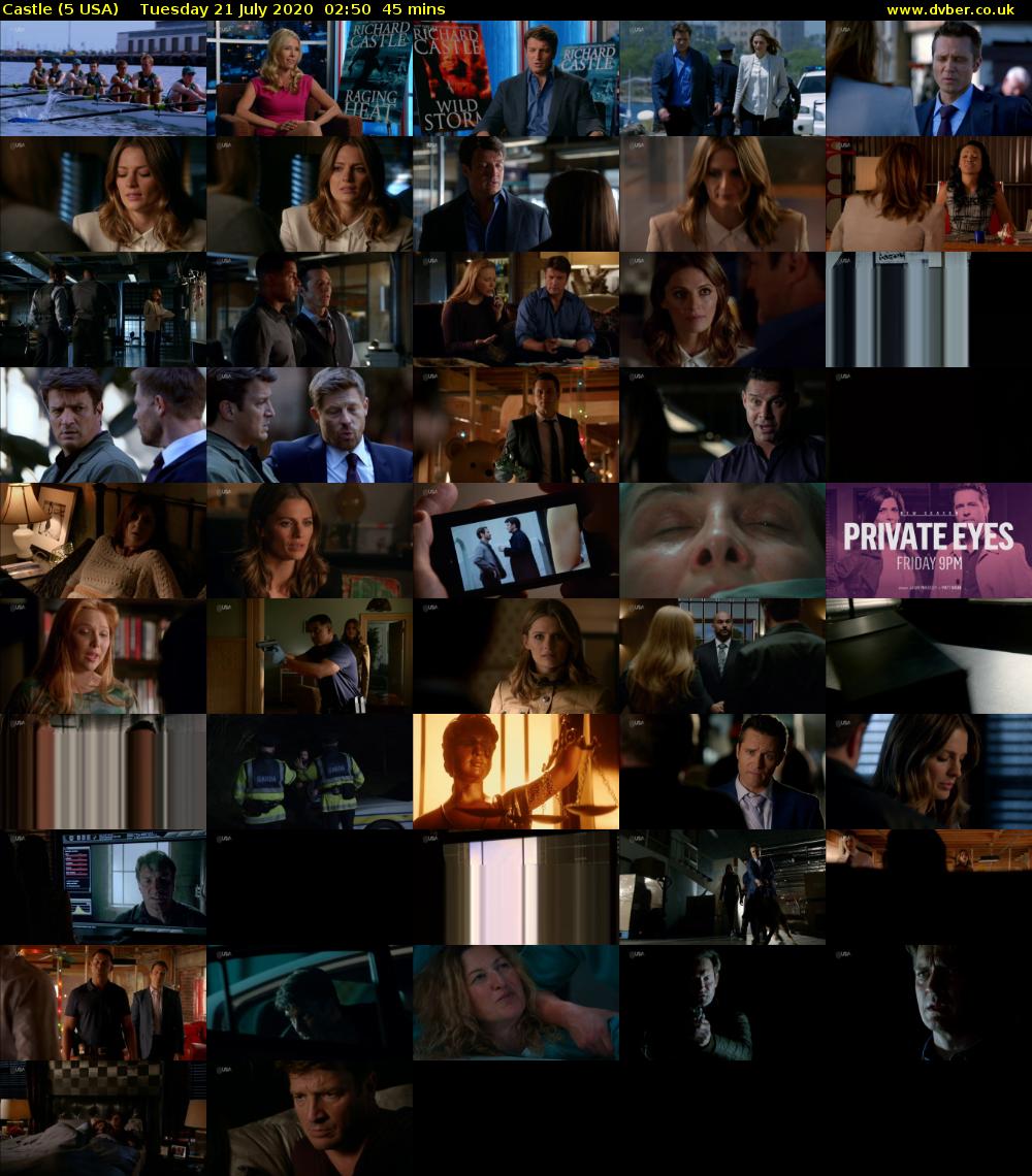 Castle (5 USA) Tuesday 21 July 2020 02:50 - 03:35