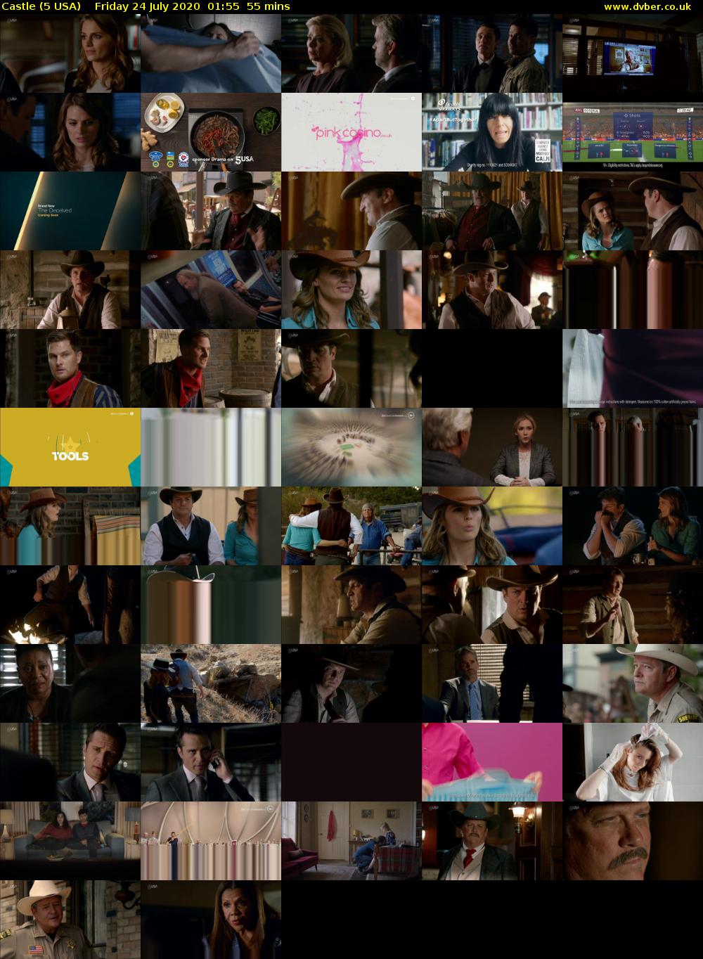 Castle (5 USA) Friday 24 July 2020 01:55 - 02:50