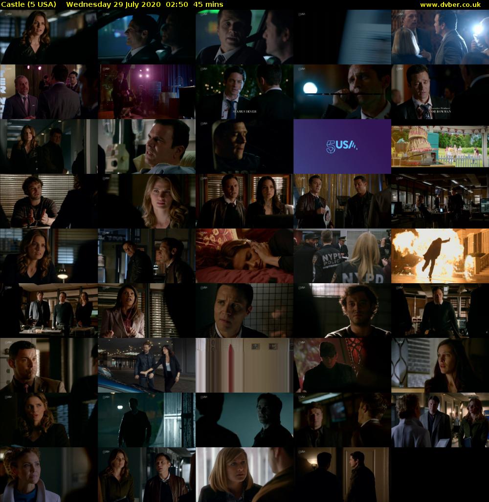Castle (5 USA) Wednesday 29 July 2020 02:50 - 03:35