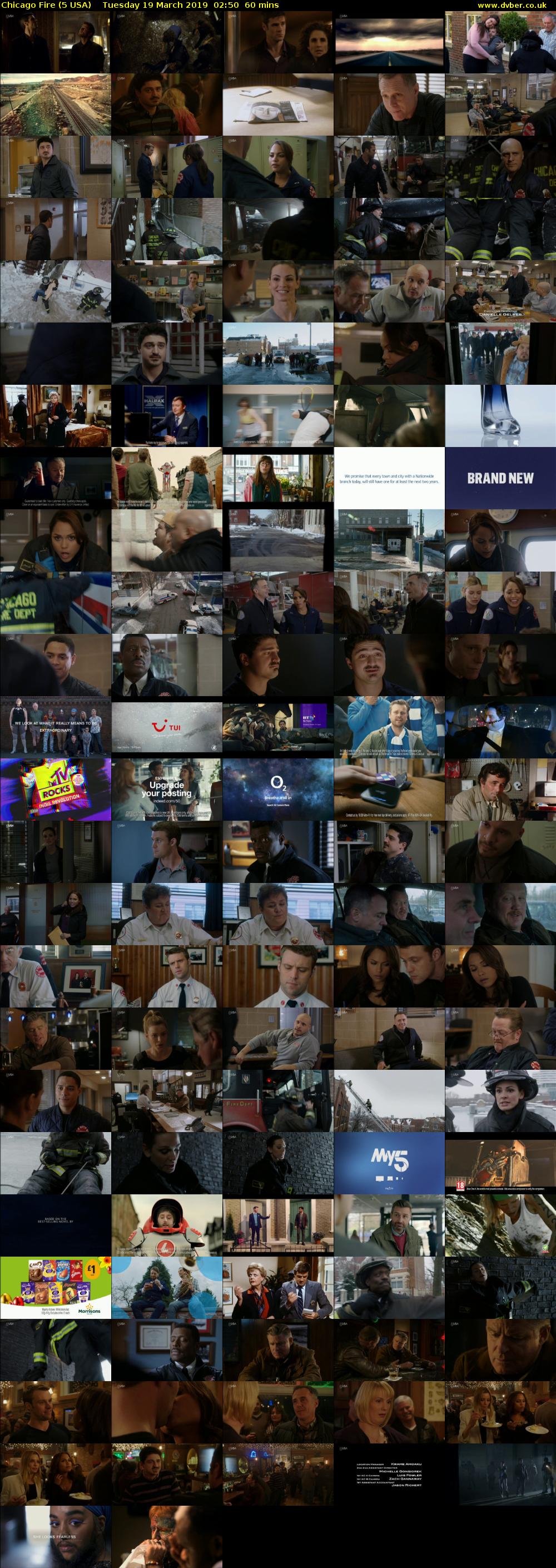 Chicago Fire (5 USA) Tuesday 19 March 2019 02:50 - 03:50