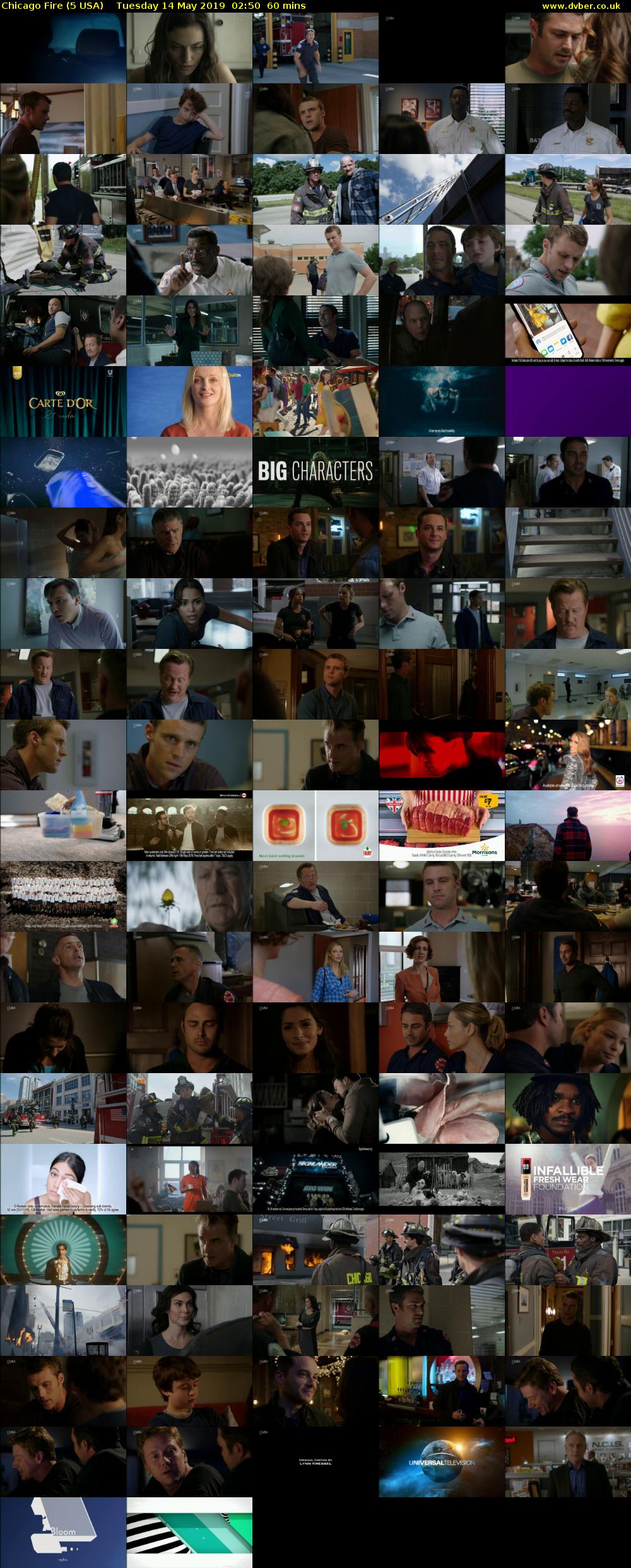 Chicago Fire (5 USA) Tuesday 14 May 2019 02:50 - 03:50