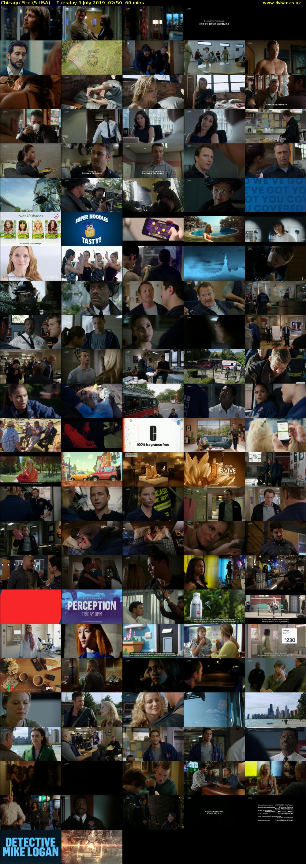 Chicago Fire (5 USA) Tuesday 9 July 2019 02:50 - 03:50