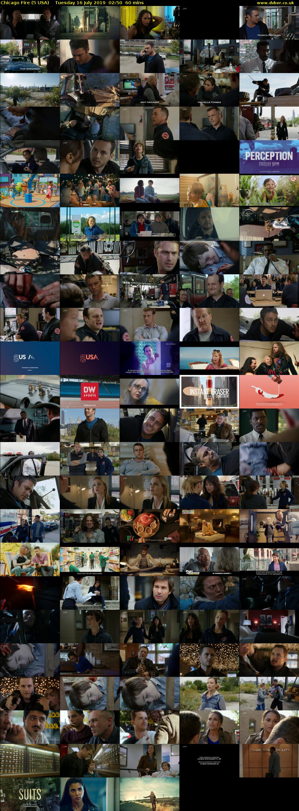 Chicago Fire (5 USA) Tuesday 16 July 2019 02:50 - 03:50