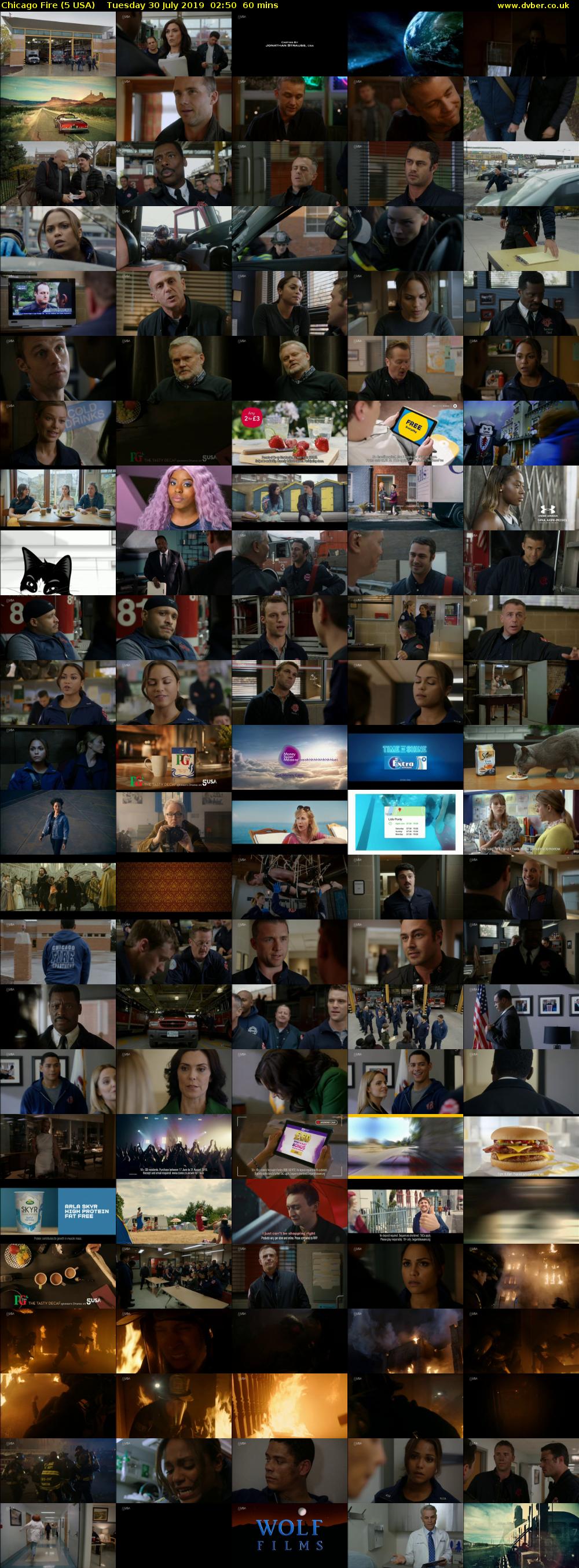 Chicago Fire (5 USA) Tuesday 30 July 2019 02:50 - 03:50