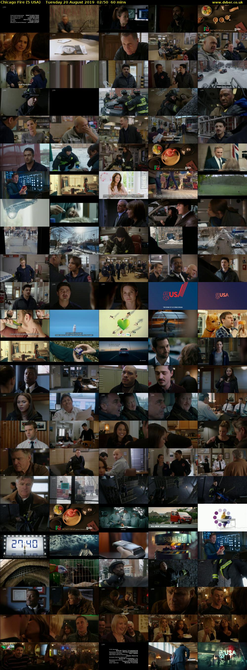 Chicago Fire (5 USA) Tuesday 20 August 2019 02:50 - 03:50