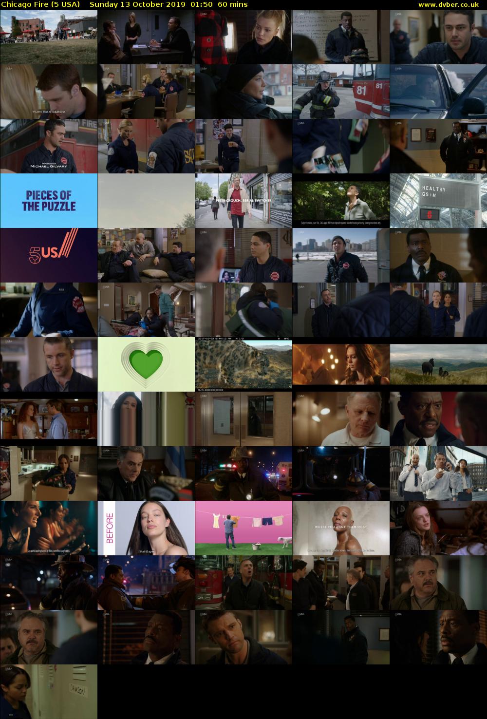 Chicago Fire (5 USA) Sunday 13 October 2019 01:50 - 02:50