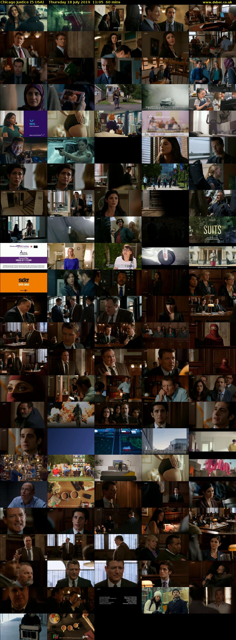 Chicago Justice (5 USA) Thursday 18 July 2019 11:05 - 12:05