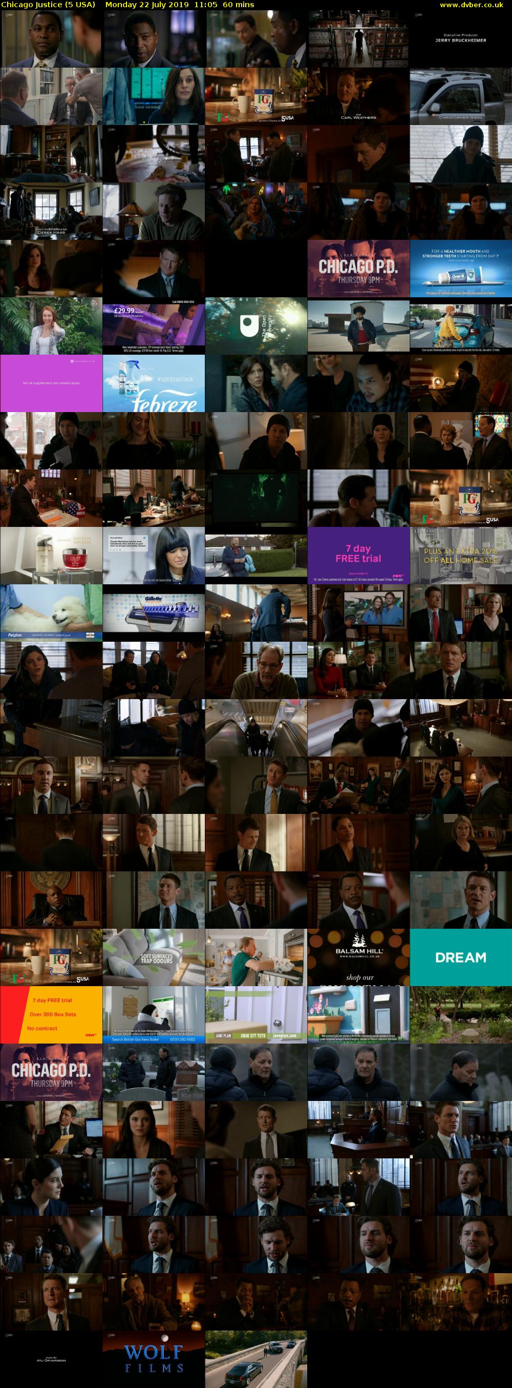 Chicago Justice (5 USA) Monday 22 July 2019 11:05 - 12:05