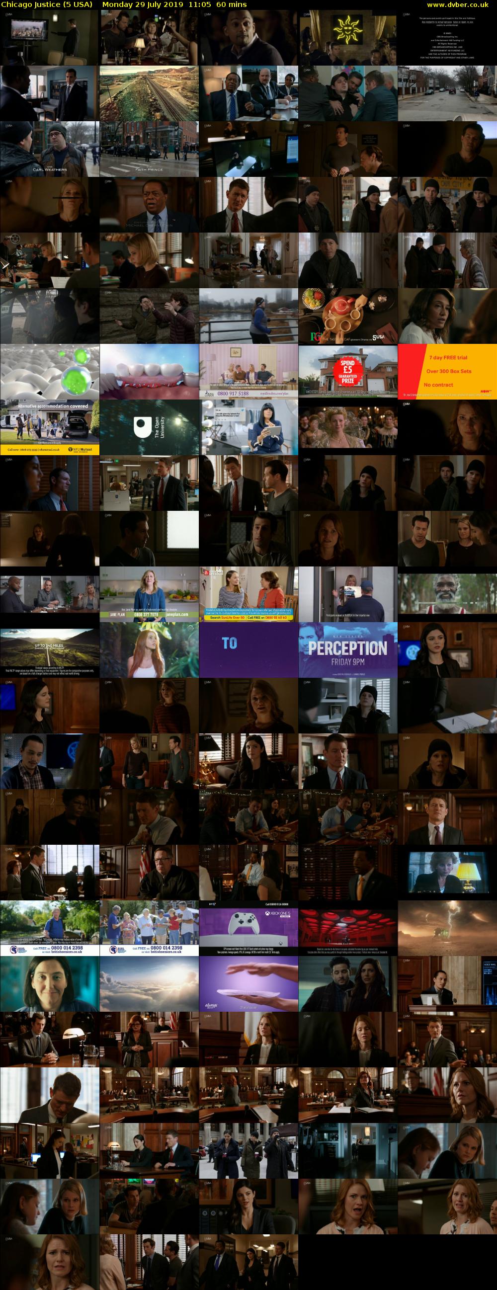 Chicago Justice (5 USA) Monday 29 July 2019 11:05 - 12:05