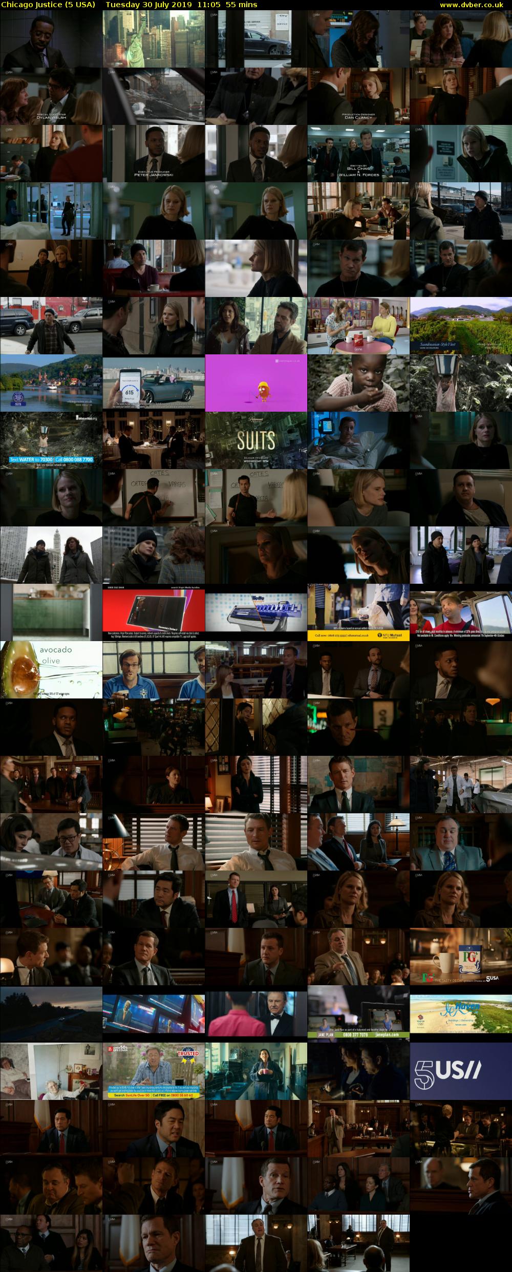 Chicago Justice (5 USA) Tuesday 30 July 2019 11:05 - 12:00