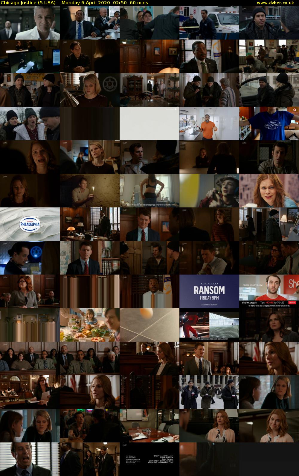 Chicago Justice (5 USA) Monday 6 April 2020 02:50 - 03:50