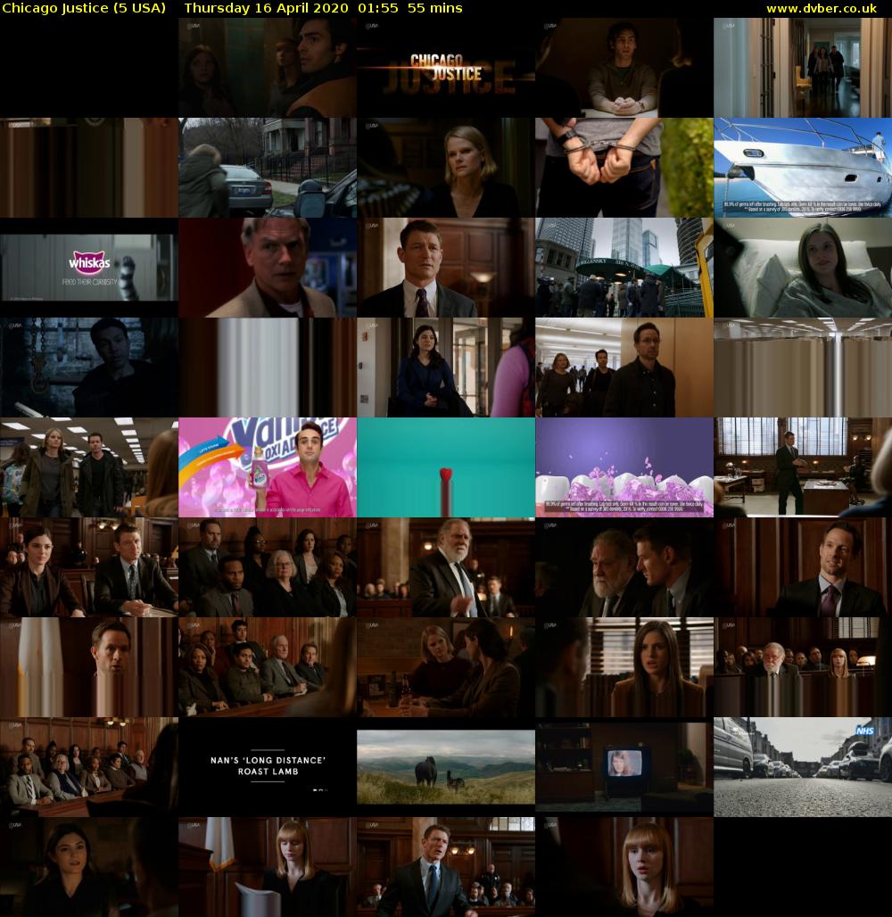 Chicago Justice (5 USA) Thursday 16 April 2020 01:55 - 02:50
