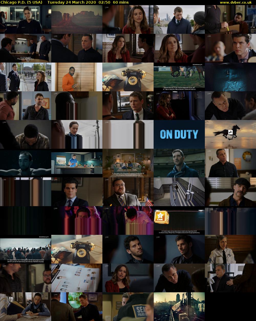 Chicago P.D. (5 USA) Tuesday 24 March 2020 02:50 - 03:50