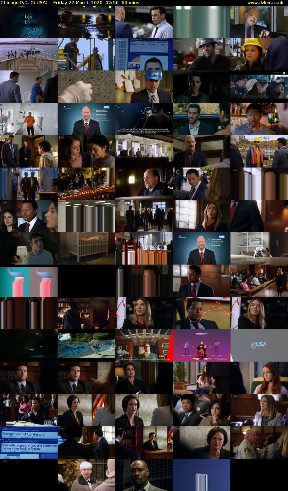 Chicago P.D. (5 USA) Friday 27 March 2020 02:50 - 03:50
