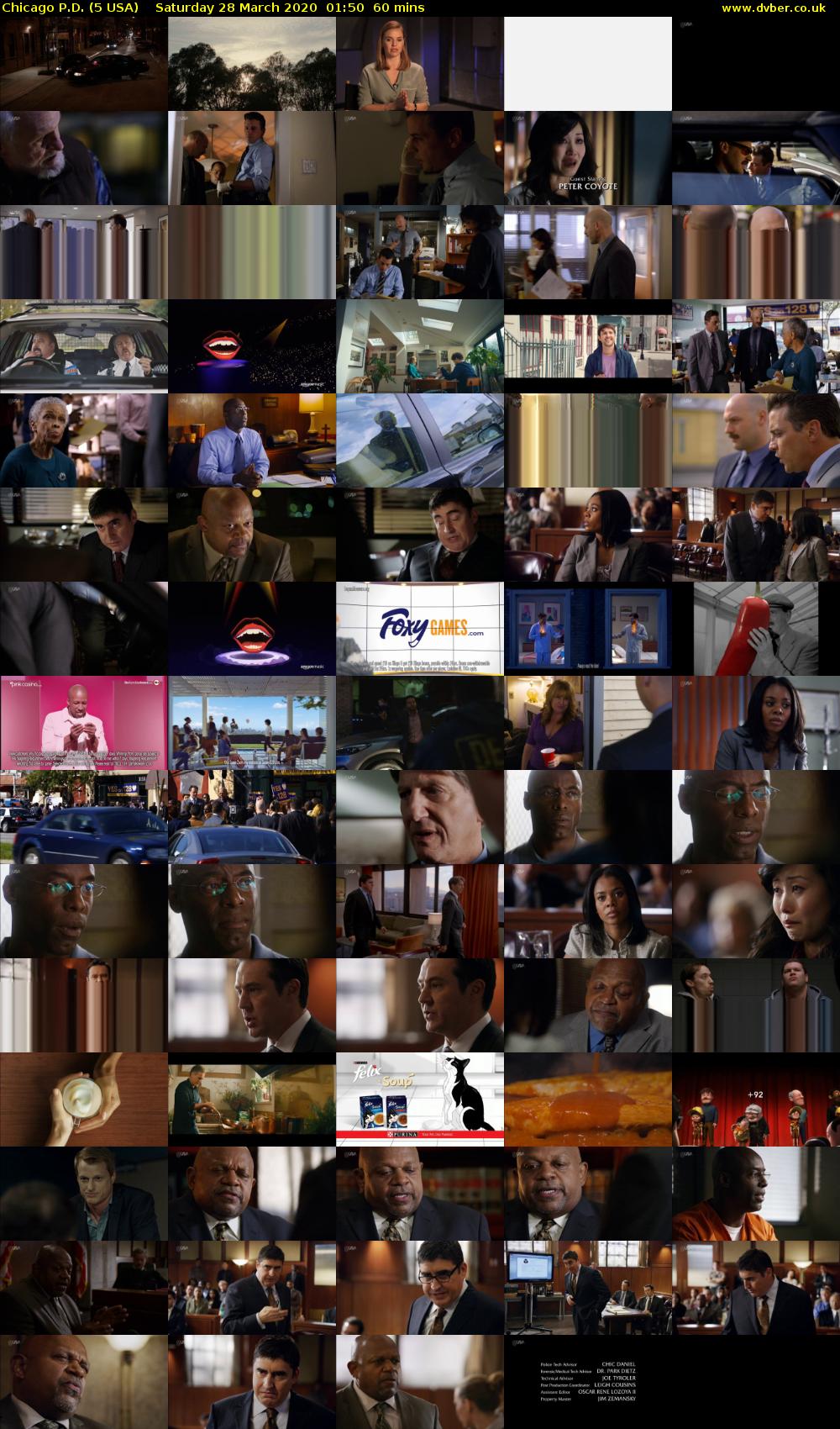 Chicago P.D. (5 USA) Saturday 28 March 2020 01:50 - 02:50