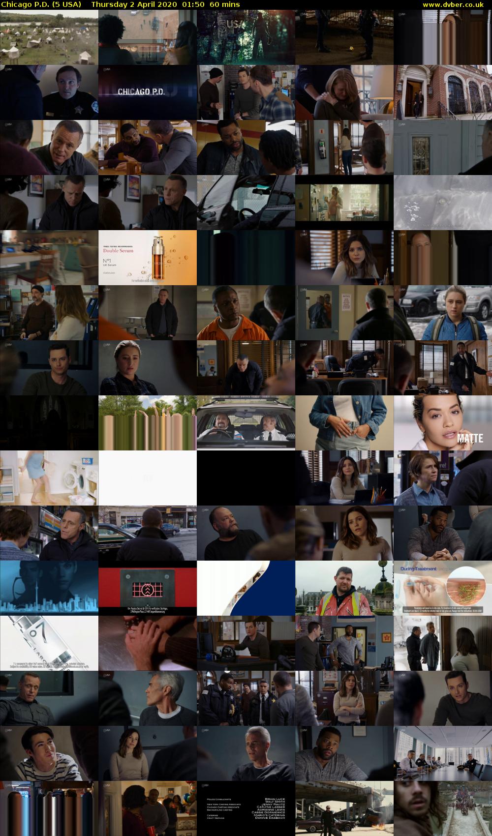 Chicago P.D. (5 USA) Thursday 2 April 2020 01:50 - 02:50