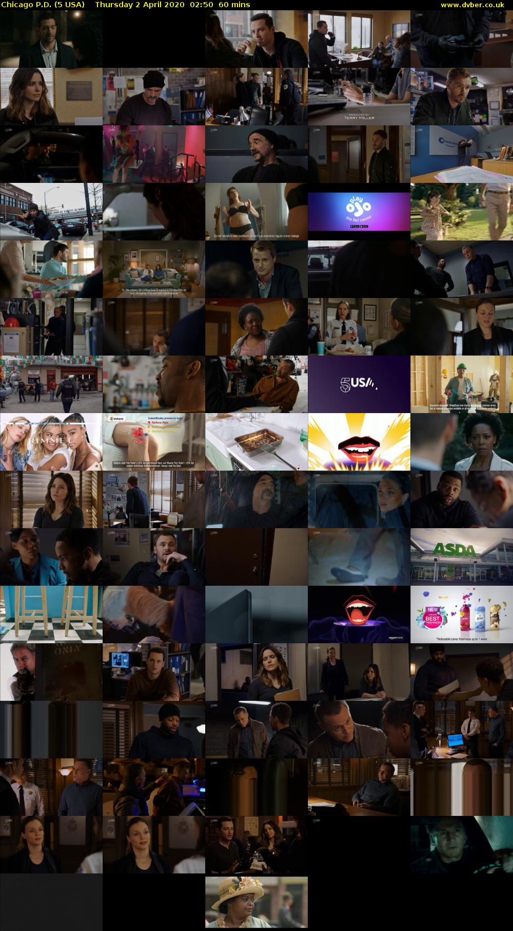 Chicago P.D. (5 USA) Thursday 2 April 2020 02:50 - 03:50