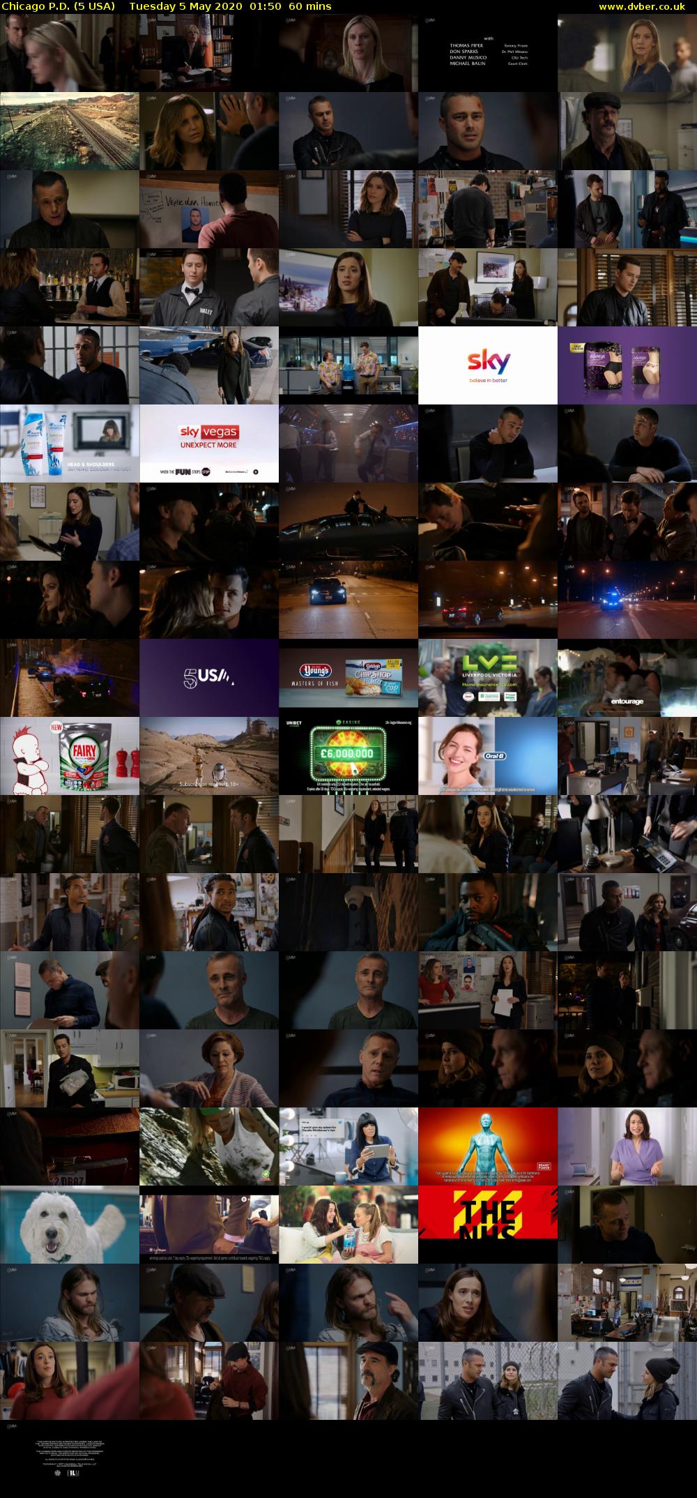 Chicago P.D. (5 USA) Tuesday 5 May 2020 01:50 - 02:50