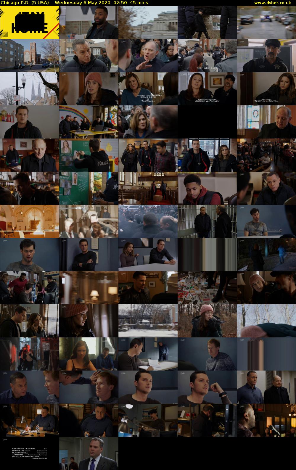 Chicago P.D. (5 USA) Wednesday 6 May 2020 02:50 - 03:35
