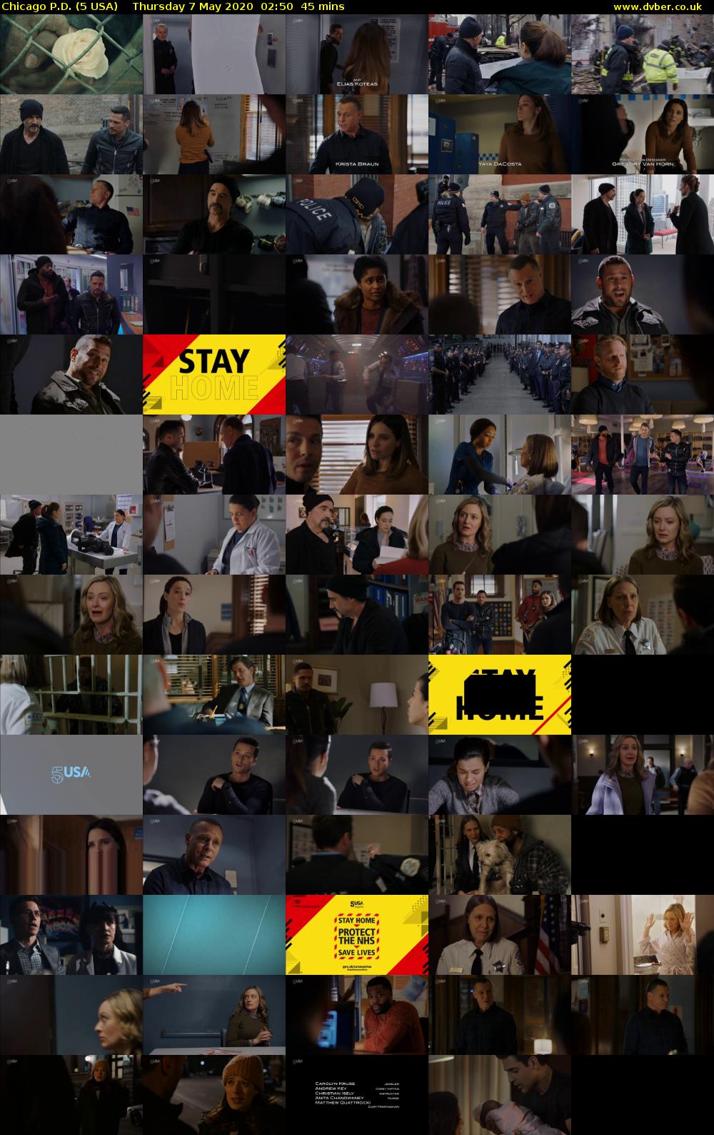 Chicago P.D. (5 USA) Thursday 7 May 2020 02:50 - 03:35