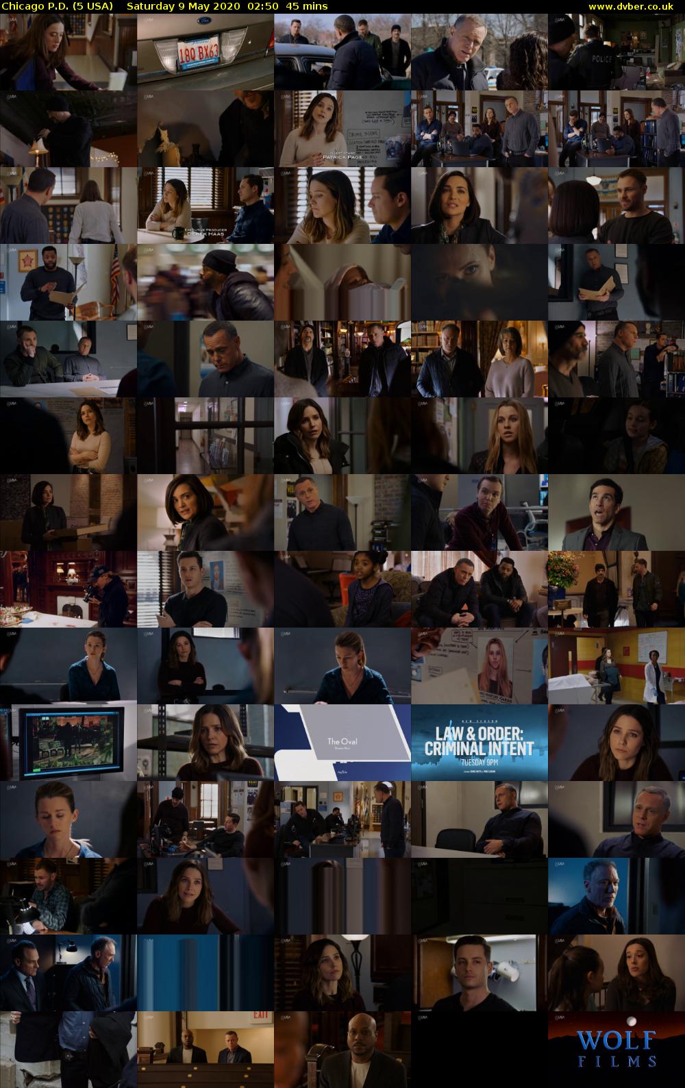 Chicago P.D. (5 USA) Saturday 9 May 2020 02:50 - 03:35