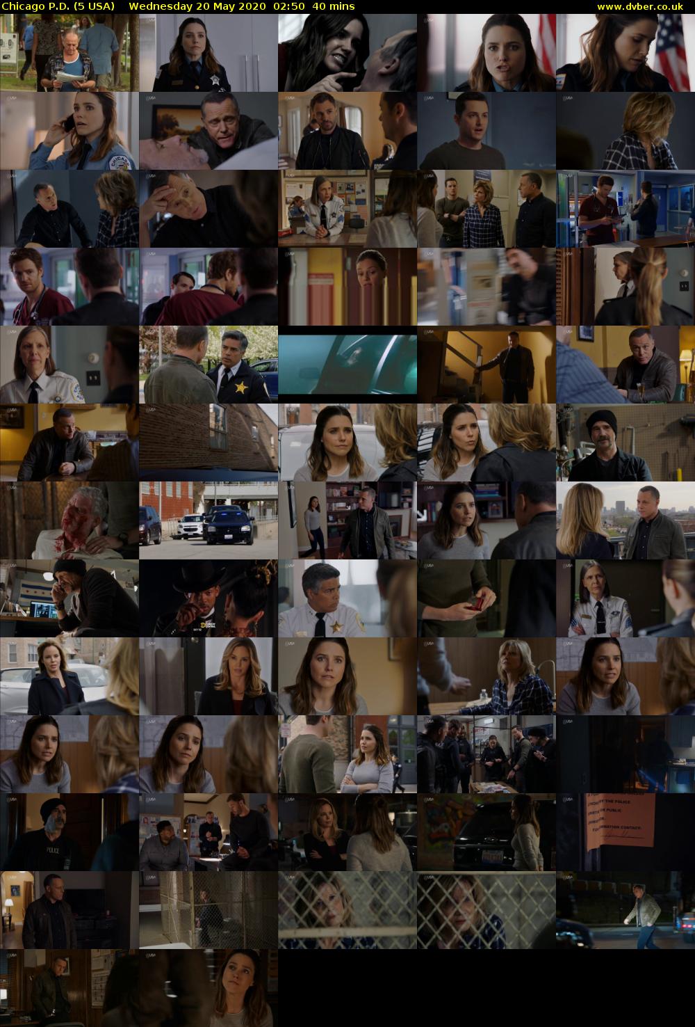 Chicago P.D. (5 USA) Wednesday 20 May 2020 02:50 - 03:30