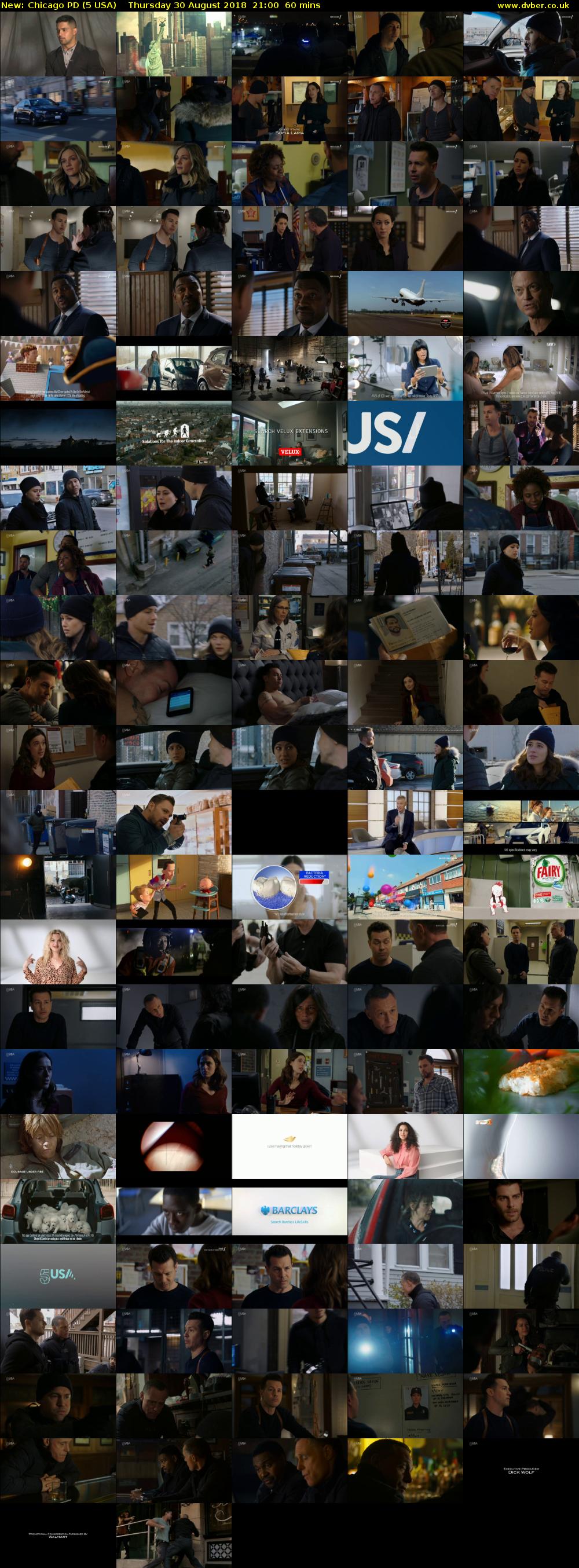 Chicago PD (5 USA) Thursday 30 August 2018 21:00 - 22:00