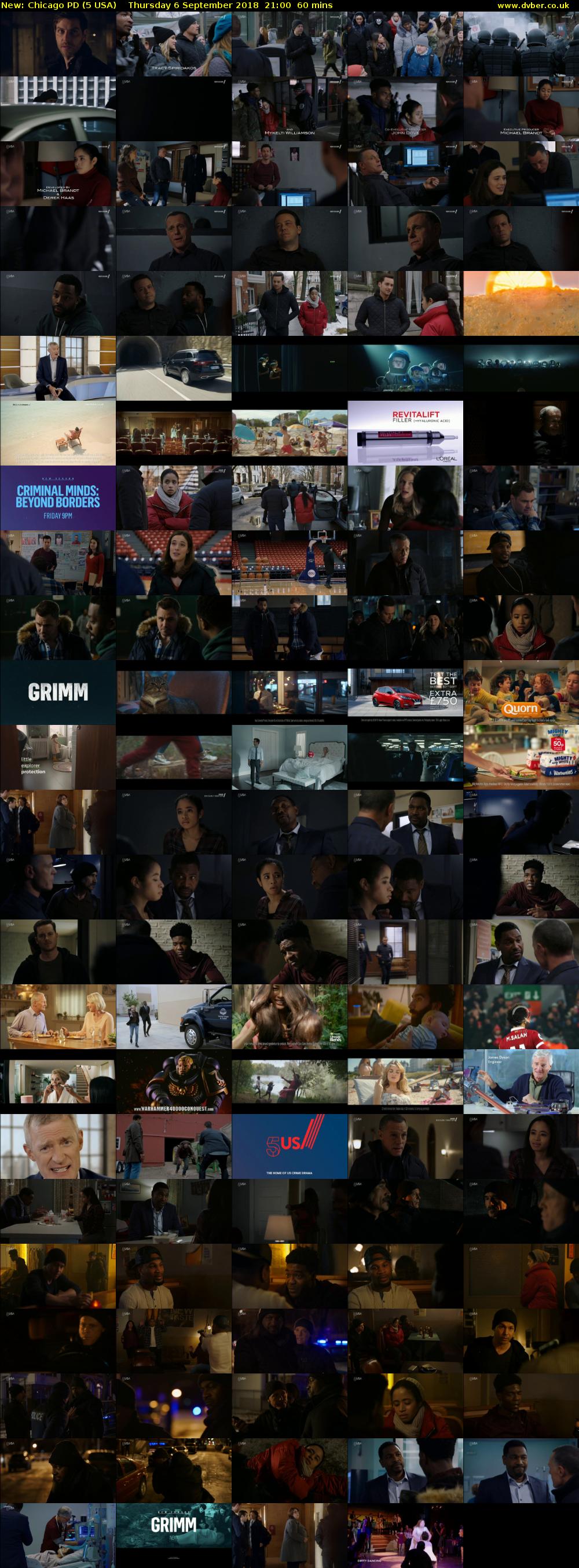 Chicago PD (5 USA) Thursday 6 September 2018 21:00 - 22:00