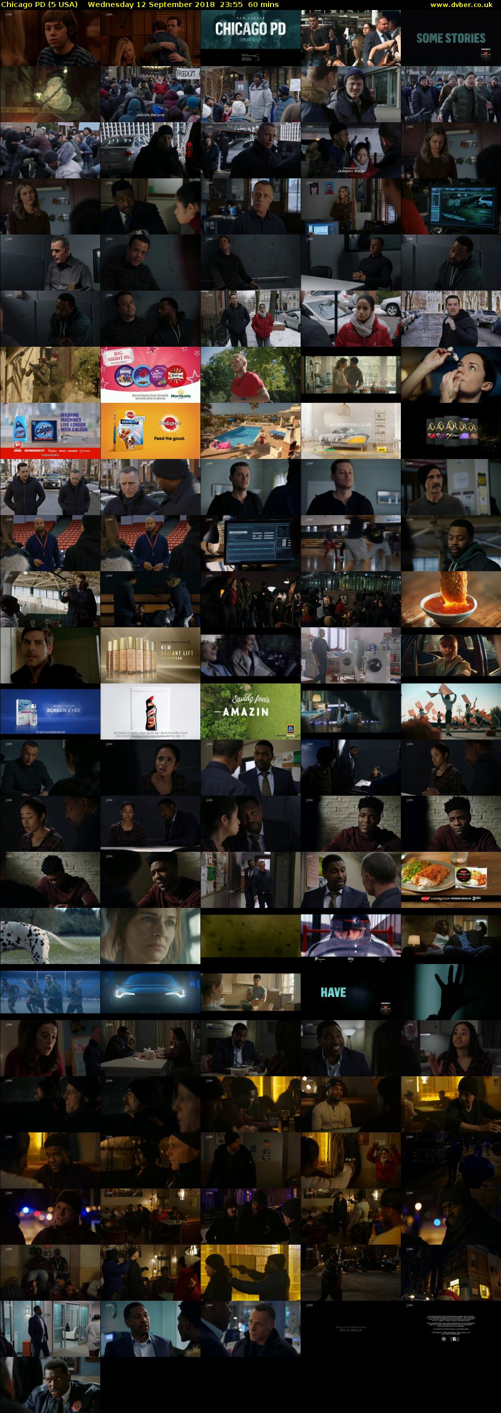 Chicago PD (5 USA) Wednesday 12 September 2018 23:55 - 00:55