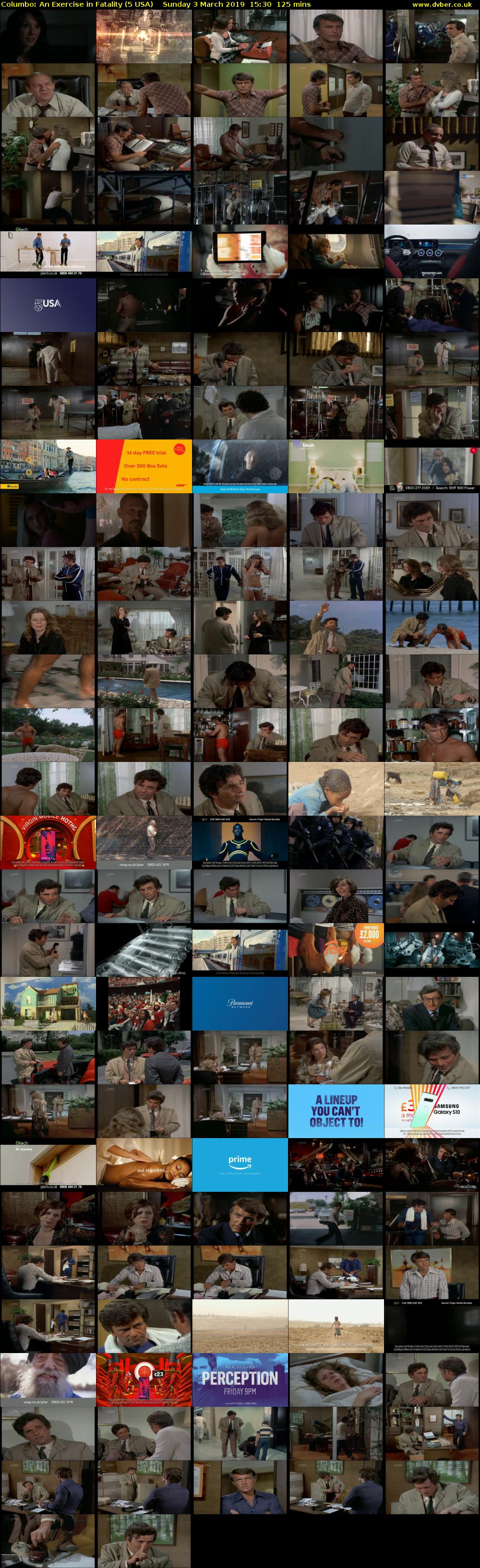 Columbo: An Exercise in Fatality (5 USA) Sunday 3 March 2019 15:30 - 17:35