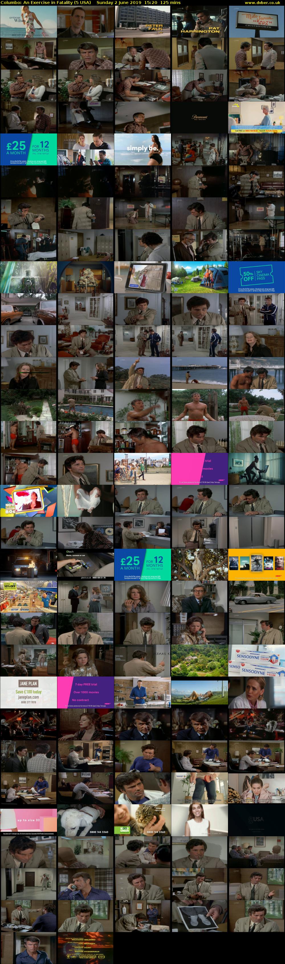 Columbo: An Exercise in Fatality (5 USA) Sunday 2 June 2019 15:20 - 17:25