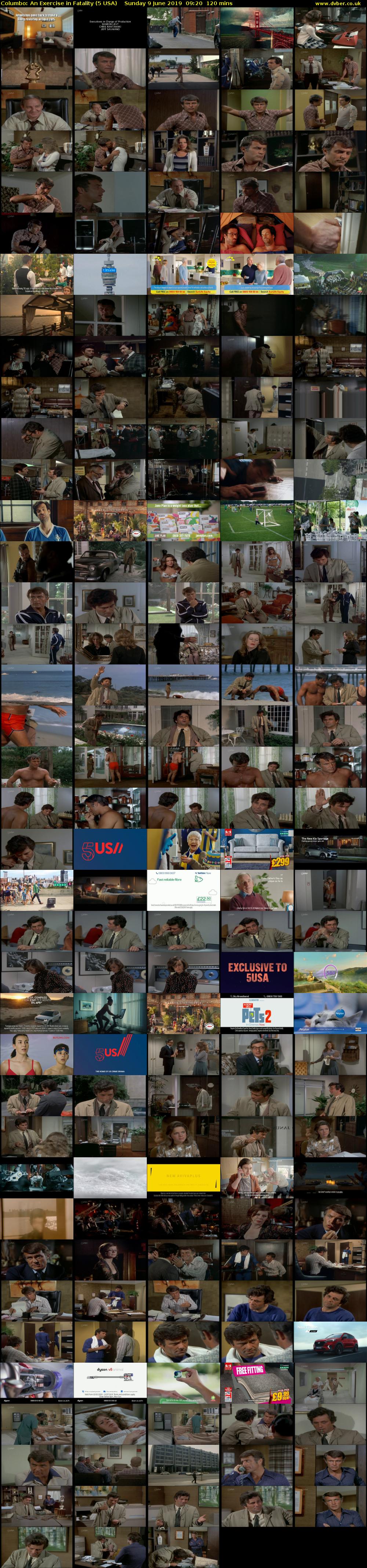 Columbo: An Exercise in Fatality (5 USA) Sunday 9 June 2019 09:20 - 11:20