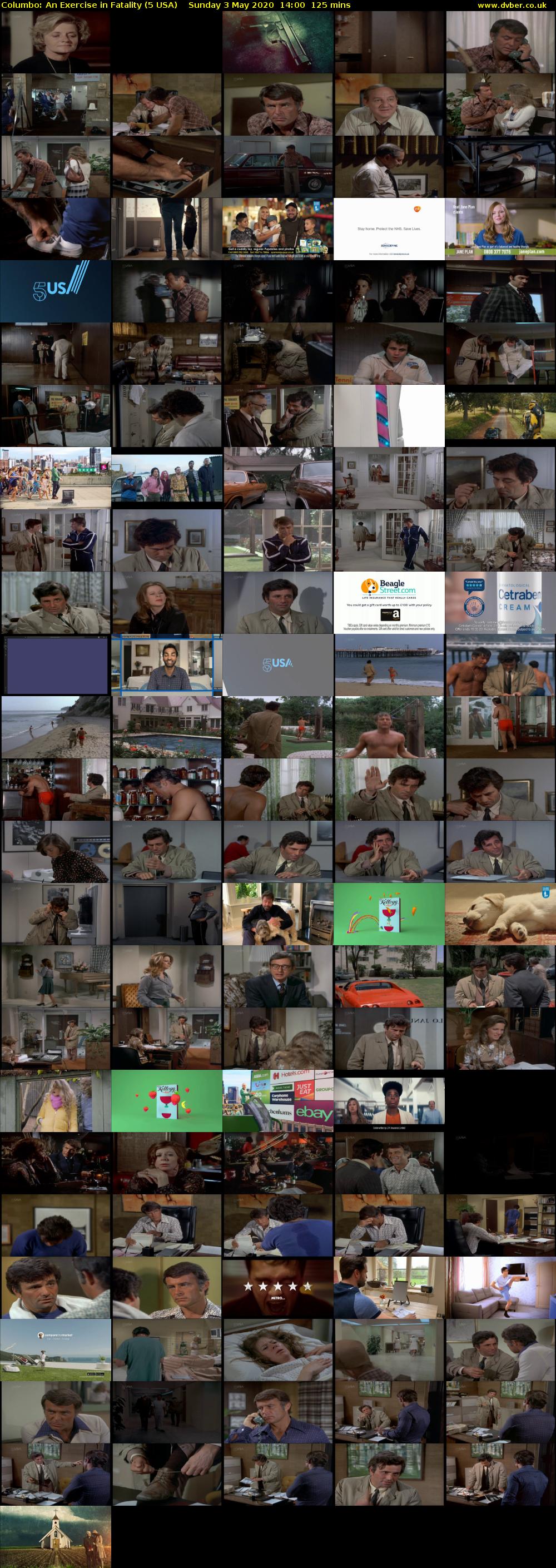 Columbo: An Exercise in Fatality (5 USA) Sunday 3 May 2020 14:00 - 16:05