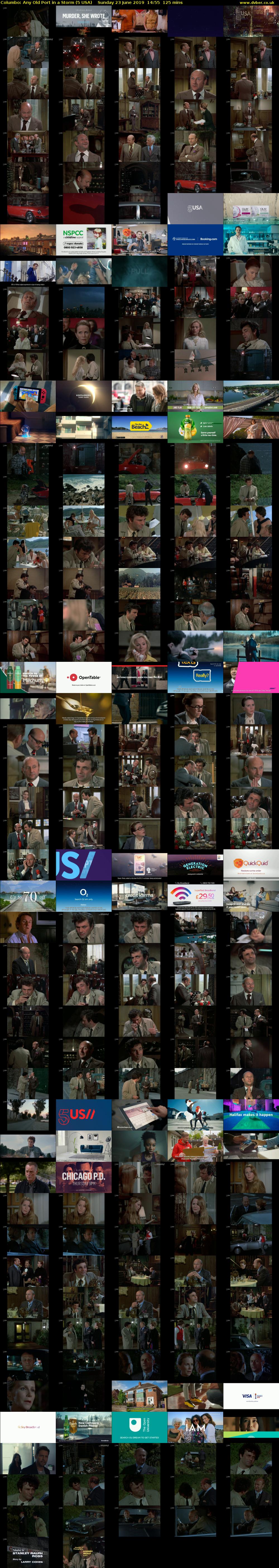 Columbo: Any Old Port in a Storm (5 USA) Sunday 23 June 2019 14:55 - 17:00