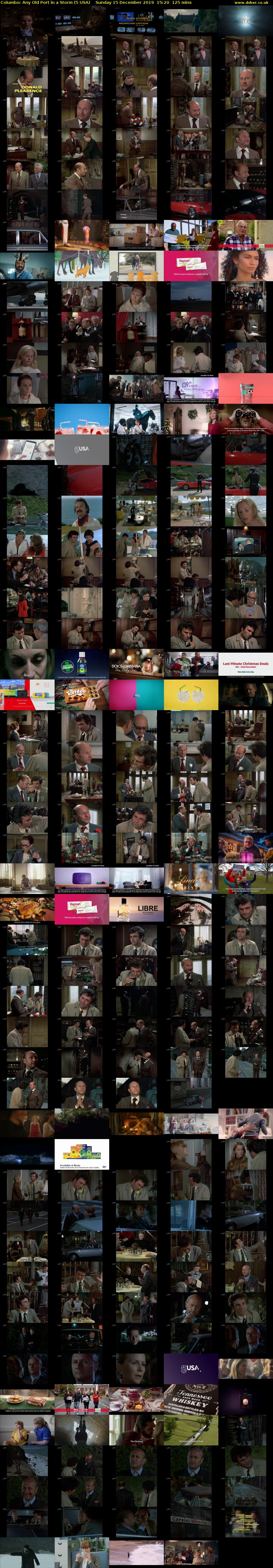 Columbo: Any Old Port in a Storm (5 USA) Sunday 15 December 2019 15:20 - 17:25