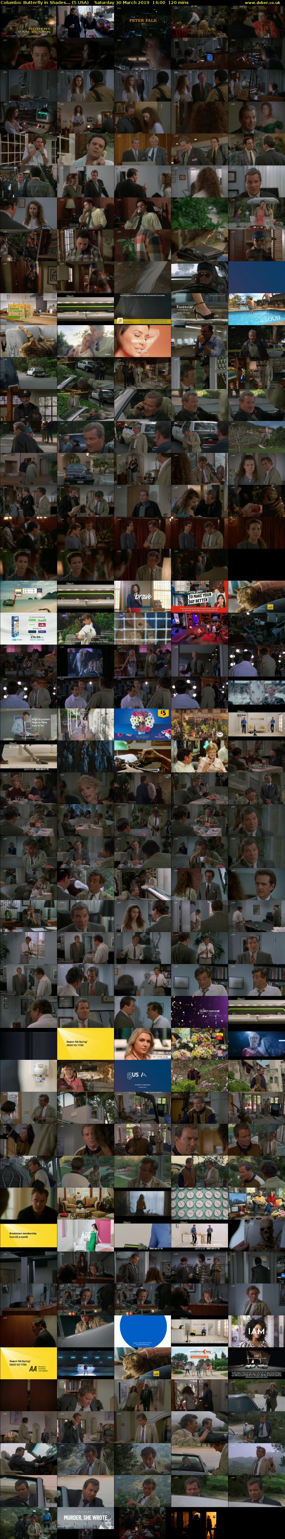 Columbo: Butterfly in Shades... (5 USA) Saturday 30 March 2019 14:00 - 16:00