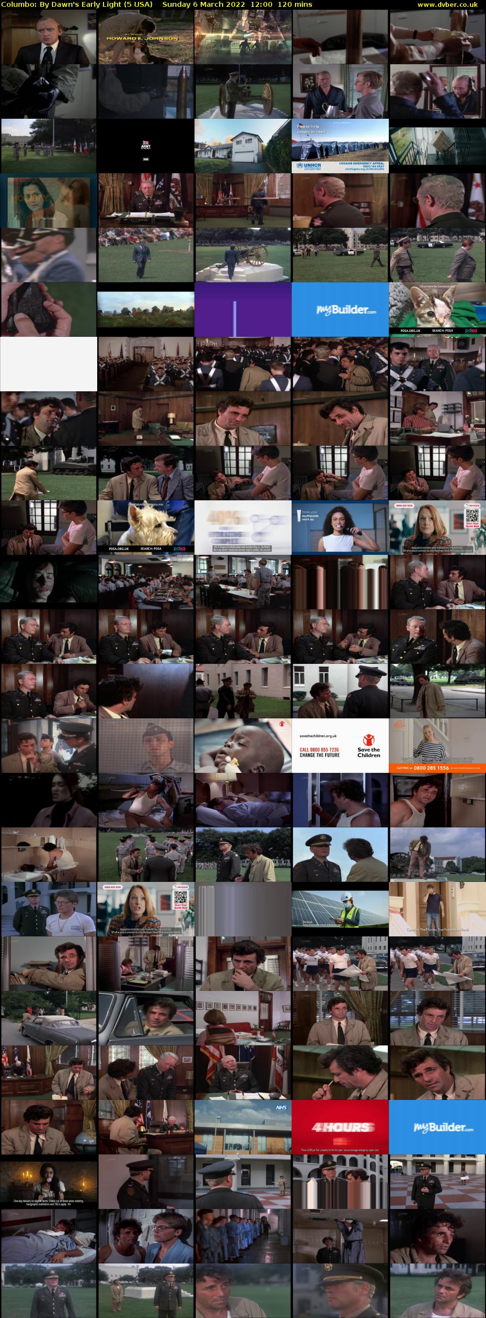 Columbo: By Dawn's Early Light (5 USA) Sunday 6 March 2022 12:00 - 14:00