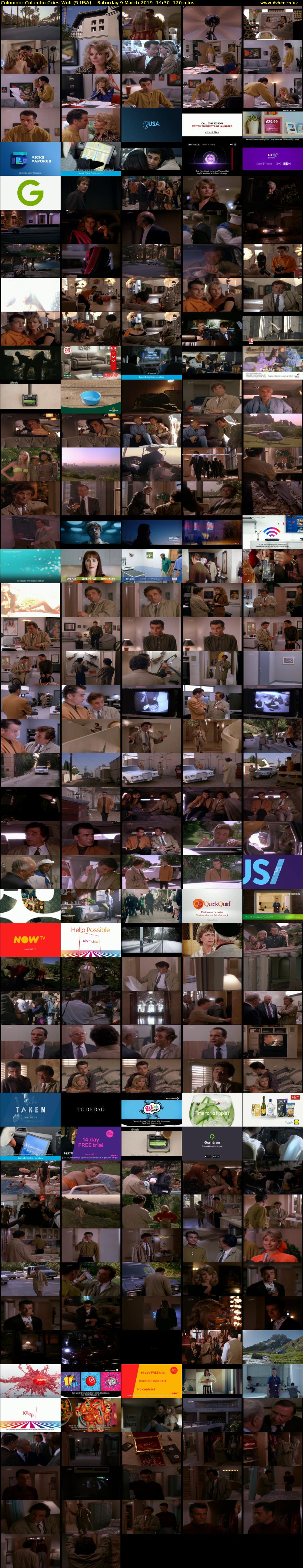 Columbo: Columbo Cries Wolf (5 USA) Saturday 9 March 2019 14:30 - 16:30