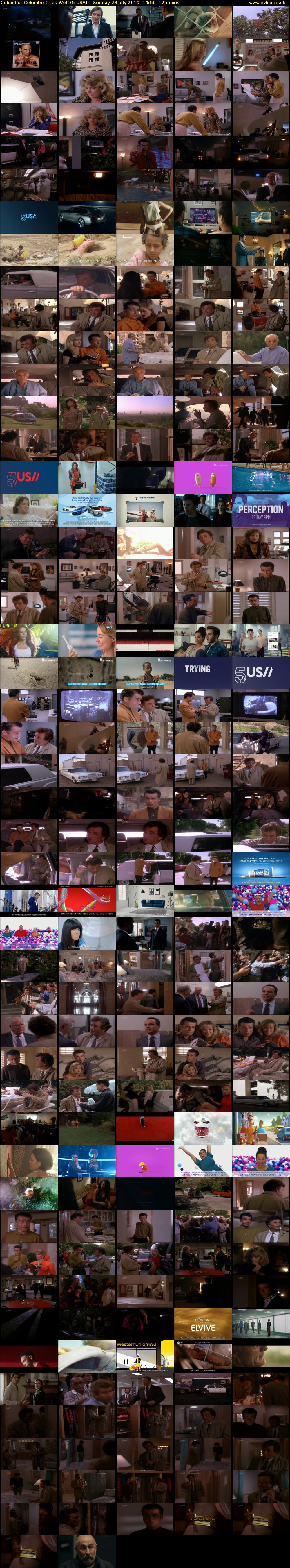 Columbo: Columbo Cries Wolf (5 USA) Sunday 28 July 2019 14:50 - 16:55