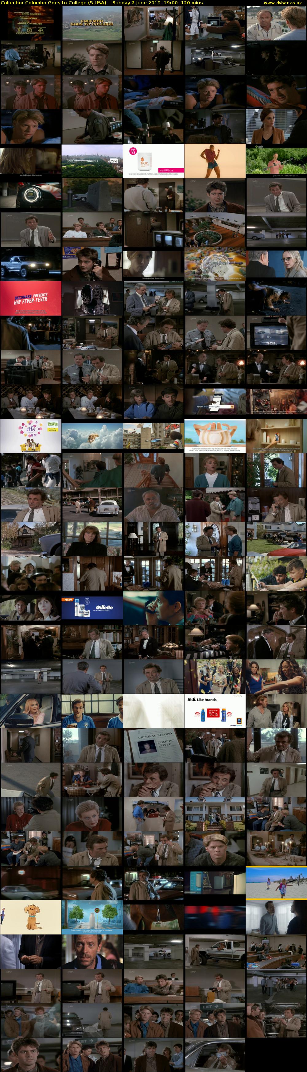 Columbo: Columbo Goes to College (5 USA) Sunday 2 June 2019 19:00 - 21:00