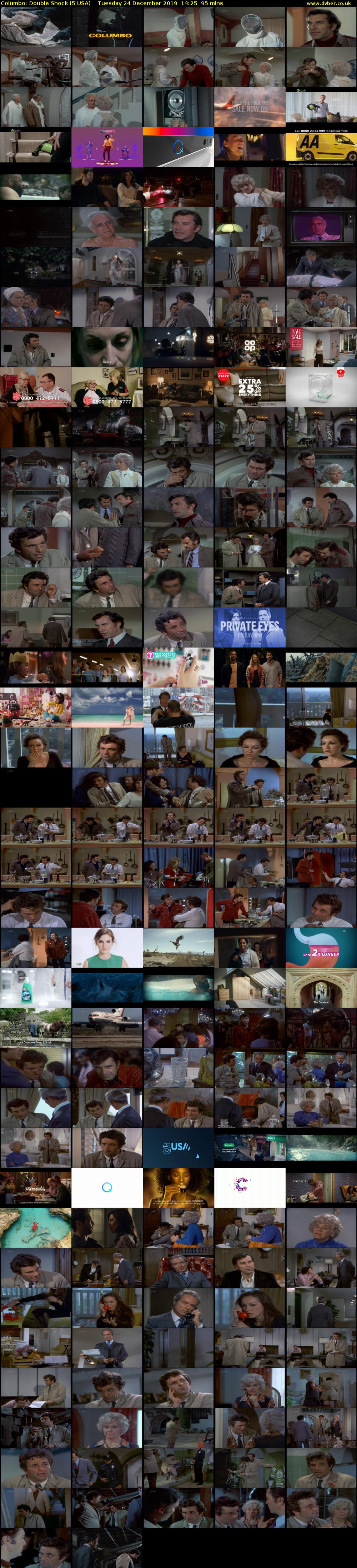 Columbo: Double Shock (5 USA) Tuesday 24 December 2019 14:25 - 16:00