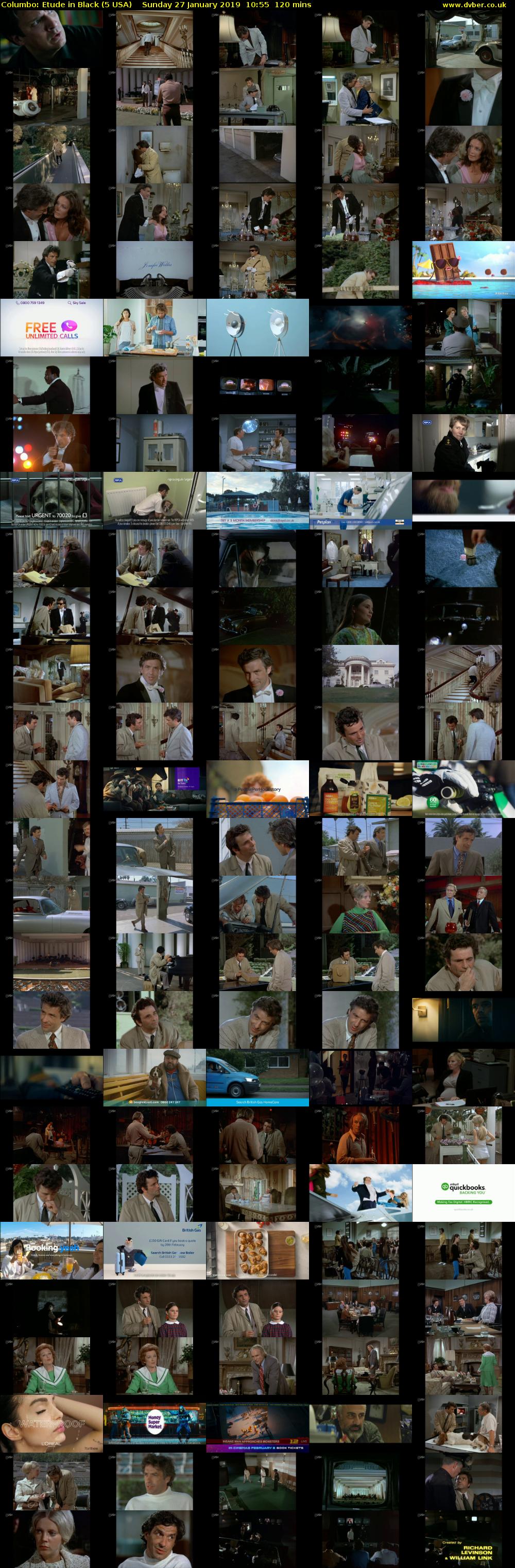 Columbo: Etude in Black (5 USA) Sunday 27 January 2019 10:55 - 12:55