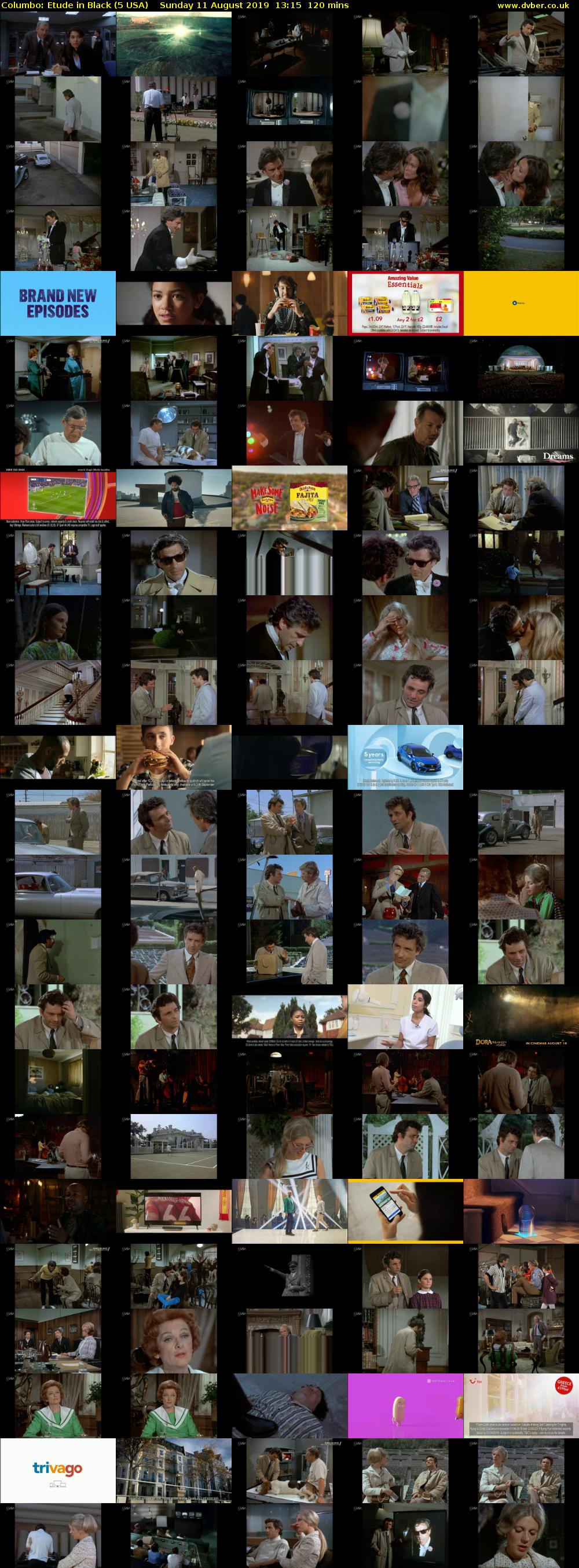 Columbo: Etude in Black (5 USA) Sunday 11 August 2019 13:15 - 15:15