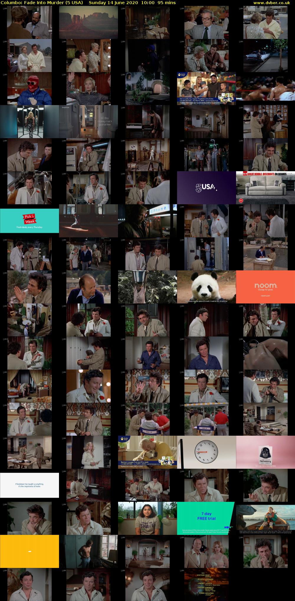 Columbo: Fade Into Murder (5 USA) Sunday 14 June 2020 10:00 - 11:35